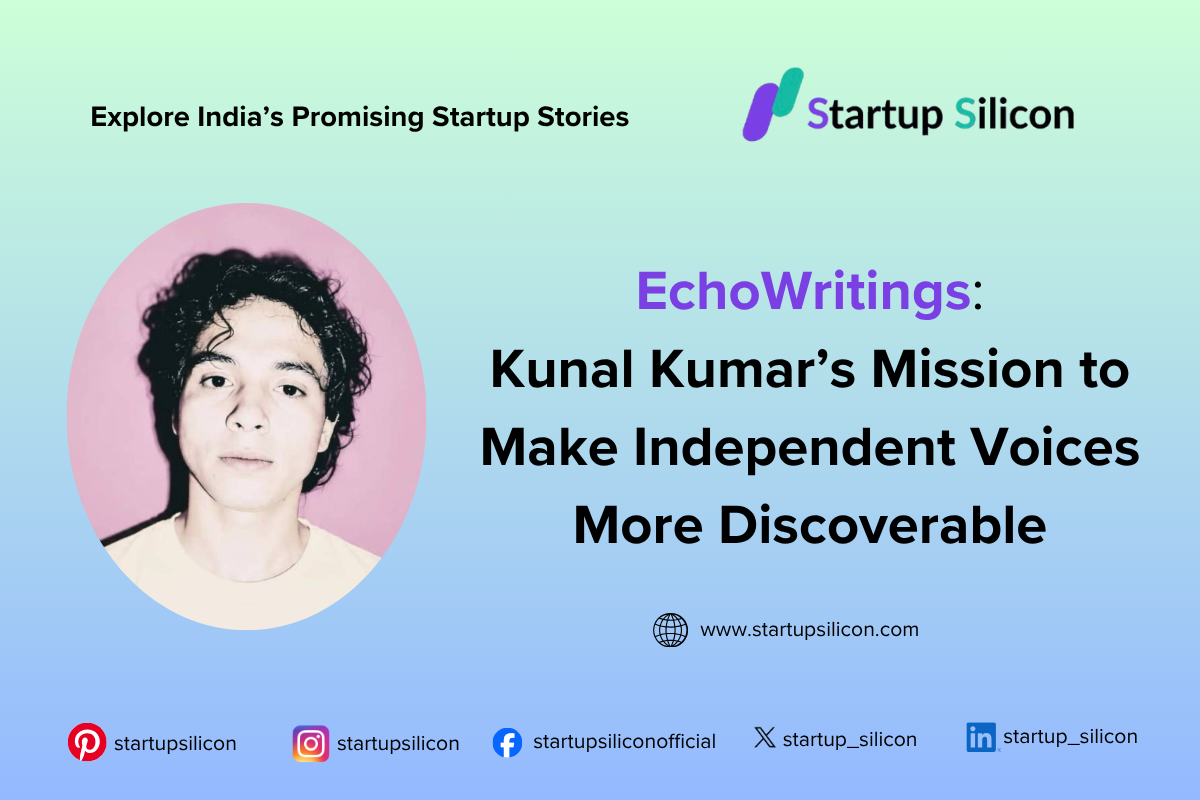 EchoWritings Kunal Kumar Startup Story