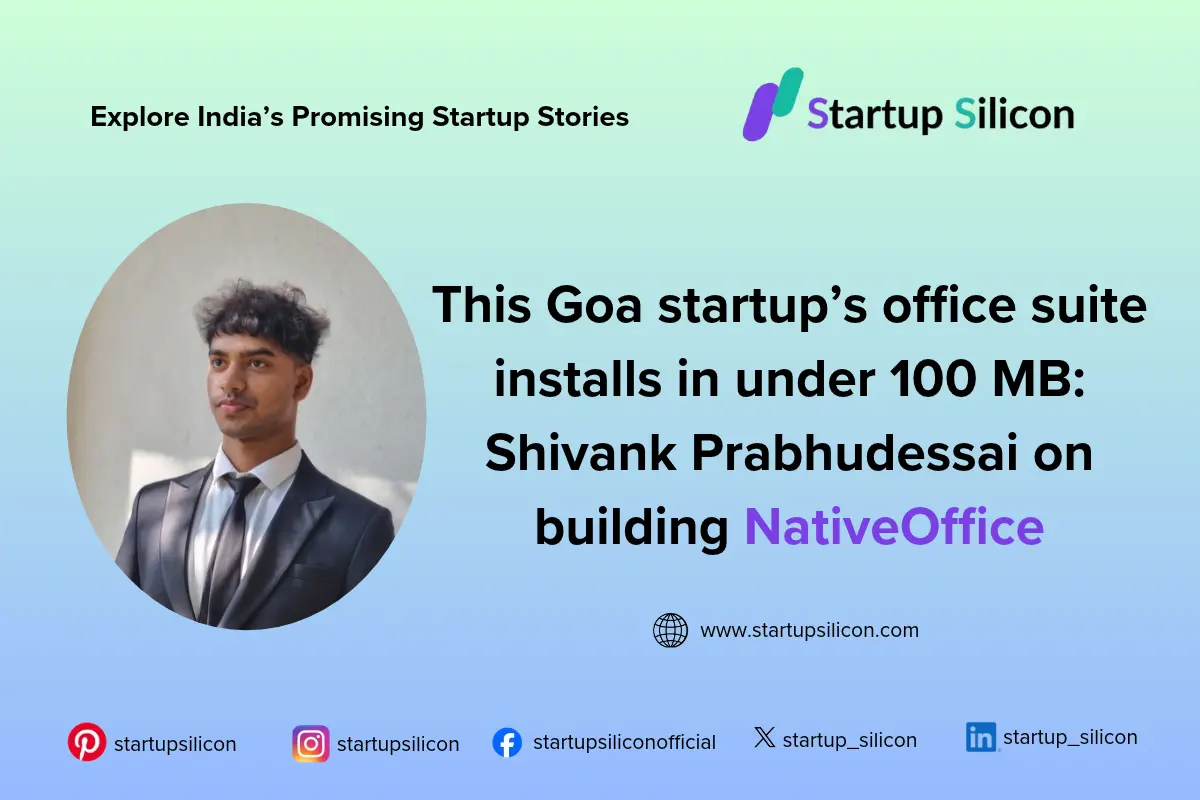 This Goa startup’s office suite installs in under 100 MB Shivank Prabhudessai on building NativeOffice